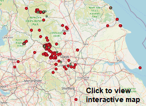 Static image of interactive map