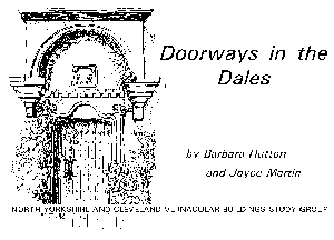 Doorways in the Dales